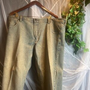 96 Brand Slim  Bootcut Faded Jeans